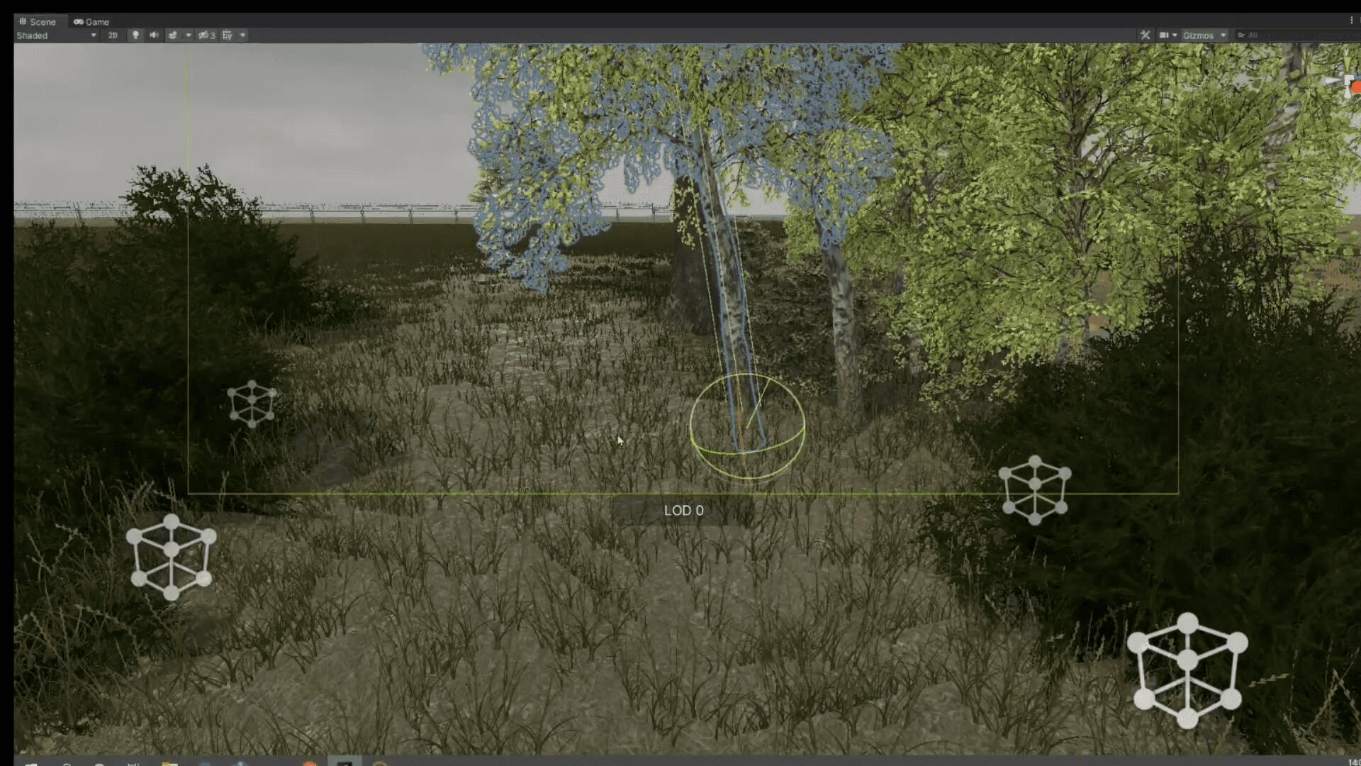 Importing foliage